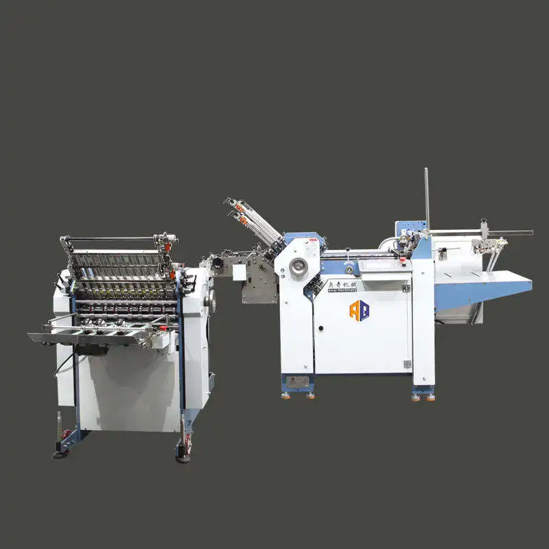 Large Format Automatic Feeding Paper Folding Machine Paper Folder Machine