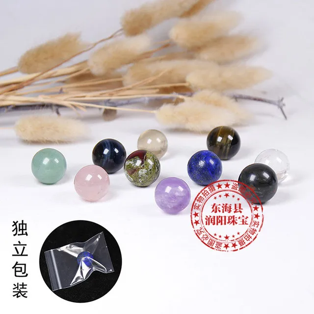 100% Natural Crystals Chakra Healing stones Amethyst Clear Rose Quartz Stone Crystals Spheres For Hearth And Lucky