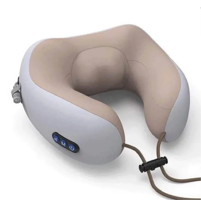 Comfortable U-shape Napping Sleeping Pupil office Neck Massage Pillow