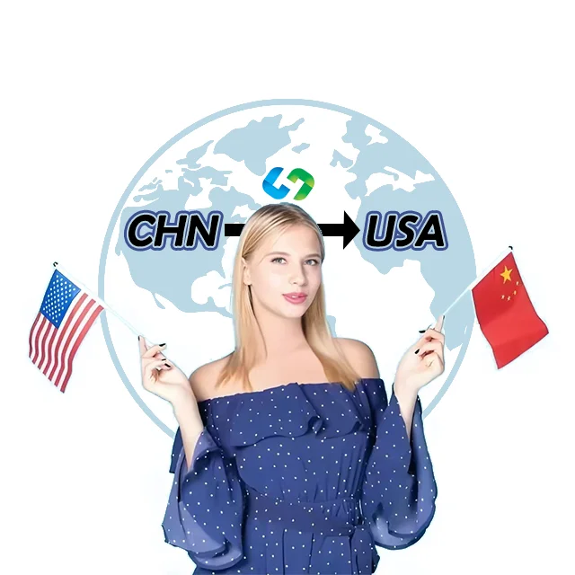 Line Logistics from Shenzhen China to USA DDP Express delivery door to door Fast shipping  high quality service Logistics Agents