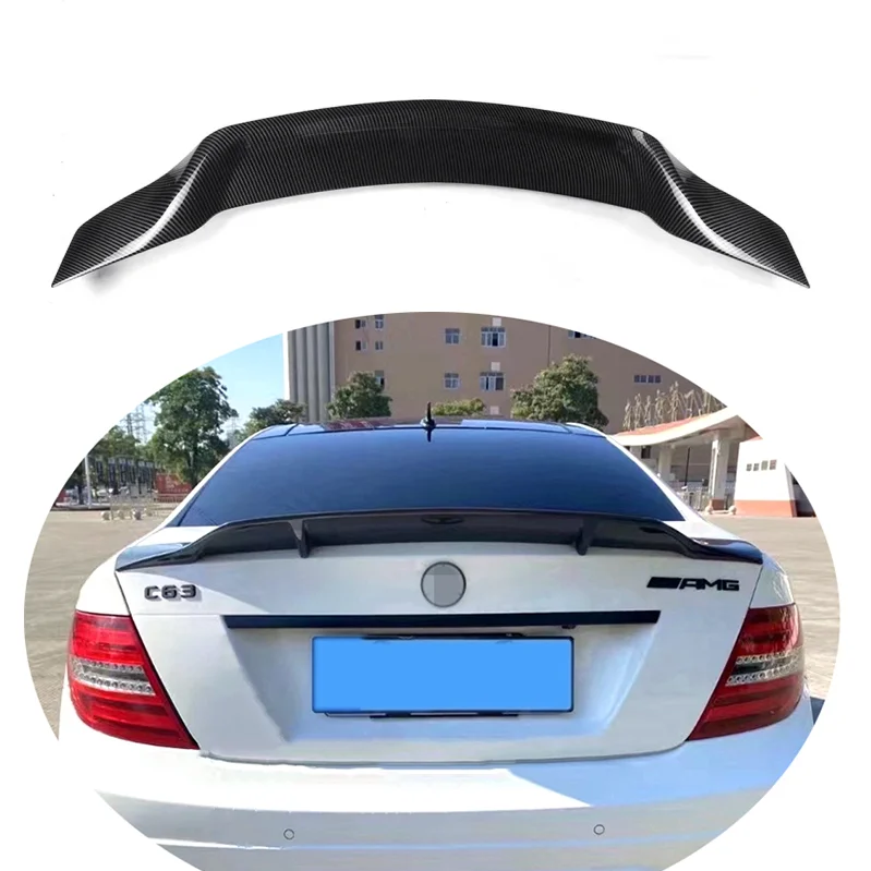 Задняя крышка багажника спойлер для крыльев автомобиля уткий хвост Mercedes Benz C-Class PSM Style W204 C200 C250 C300 4 двери 2008-2014