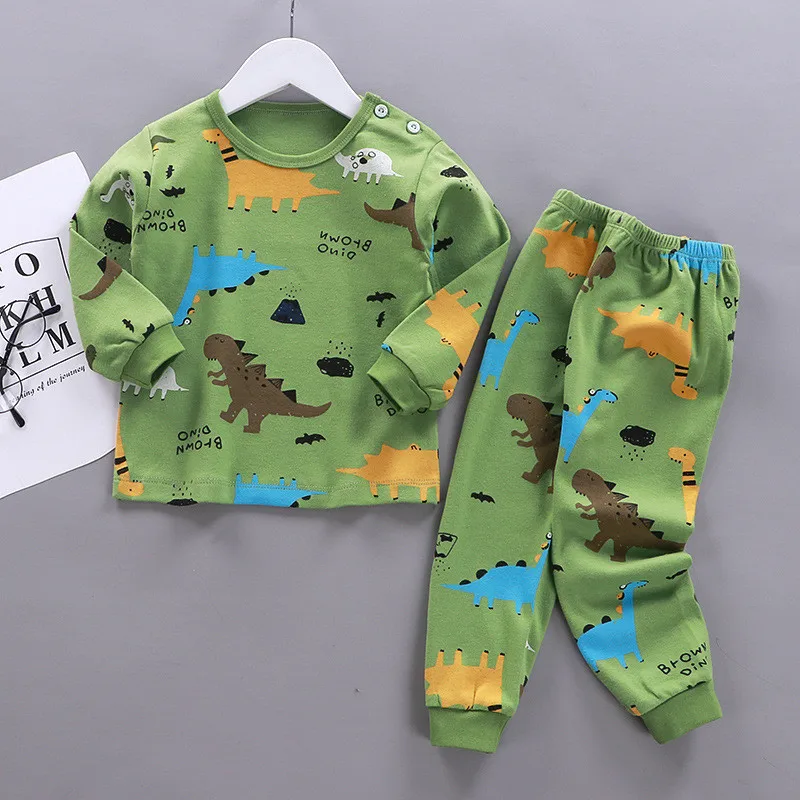 
Wholesale OEM Organic Cartoon One Piece Printed Winter Custom Soft Boy Cotton Sleepwear,Kids Pajamas Sets 100% Cotton 