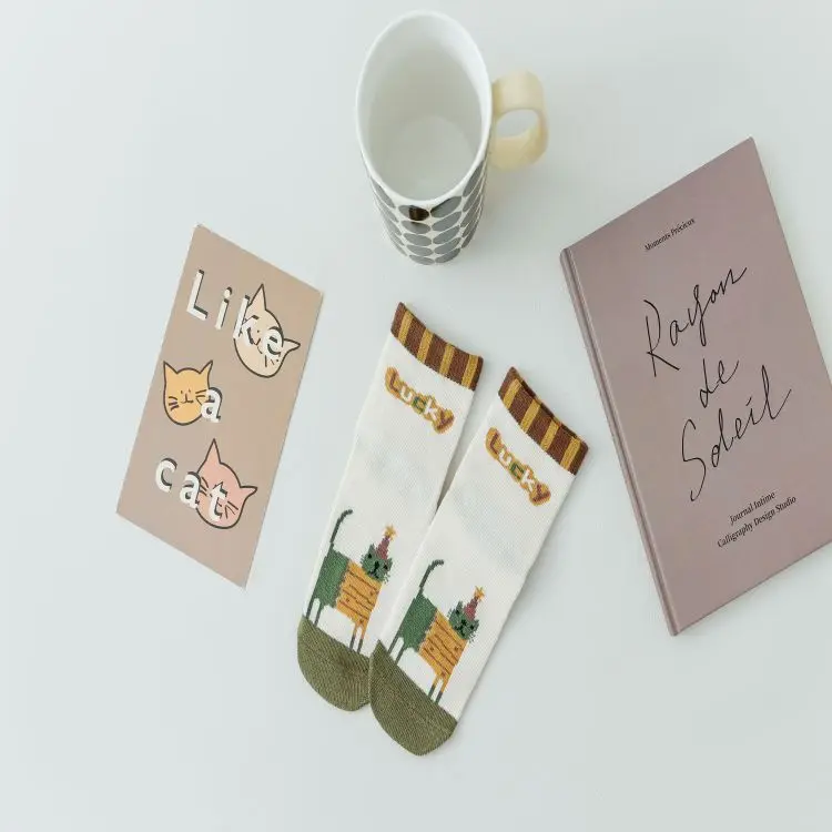 Custom logo baby socks kids socks wholesale soft breathable cotton ribbed children socks