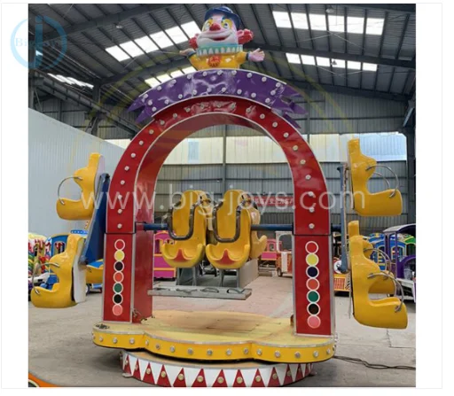 Fairground Attraction Rotating Ride Amusement Park Products Customized Products Happy Clown Ride For Sale game machine
