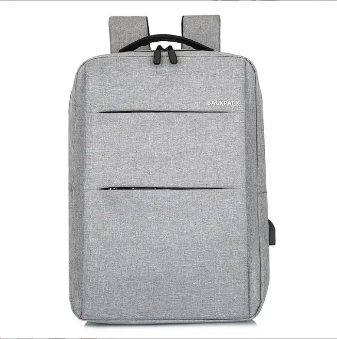 Student Backpack Fashion New Pattern Simple Solid Color Large Capacity Comfortable Shoulder Strap Travel Bag Carry on Backpack