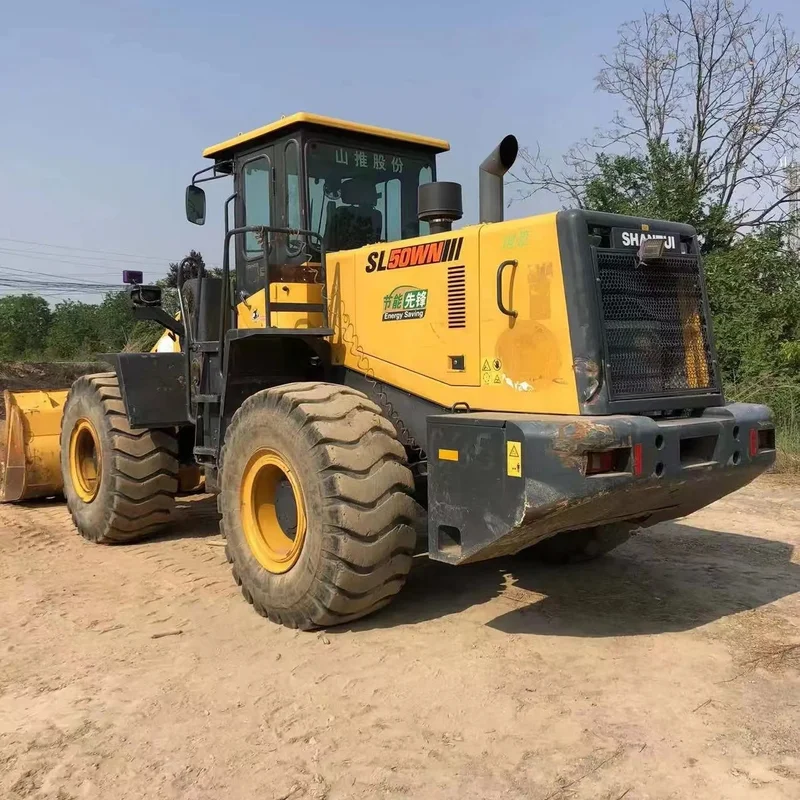 Famous Brand Shantui SL50W Wheel Loader Cheap Front Loader Payloader 5ton