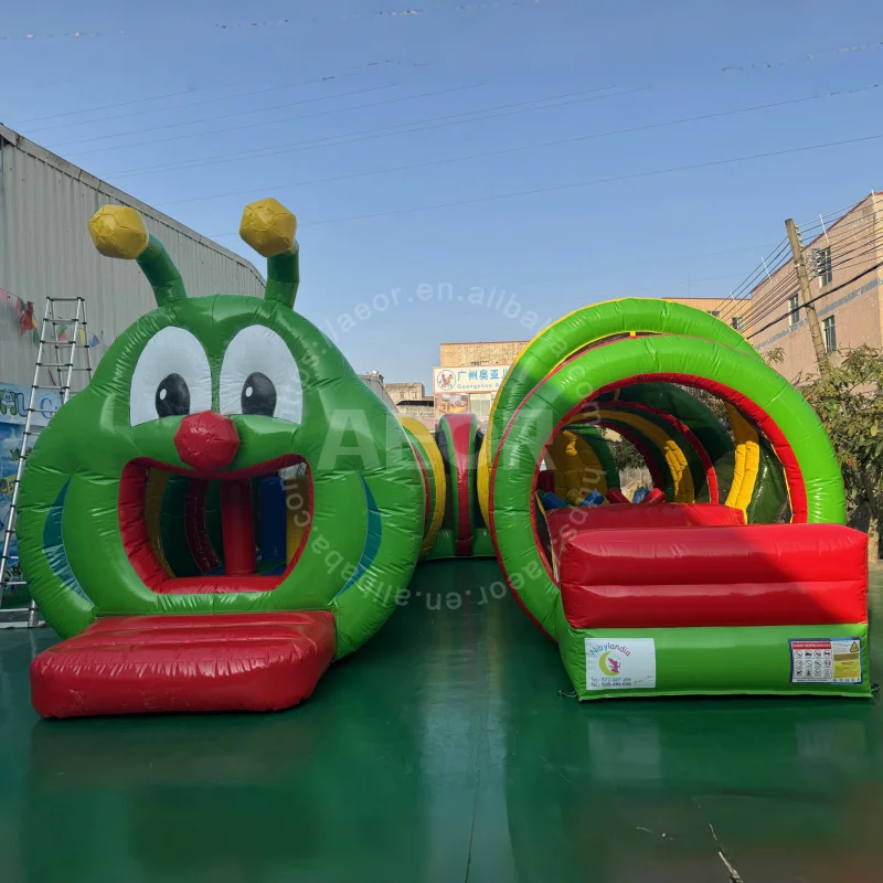 Popular inflatable obstacle course event rental jumping castle amusement park obstacle course inflatable