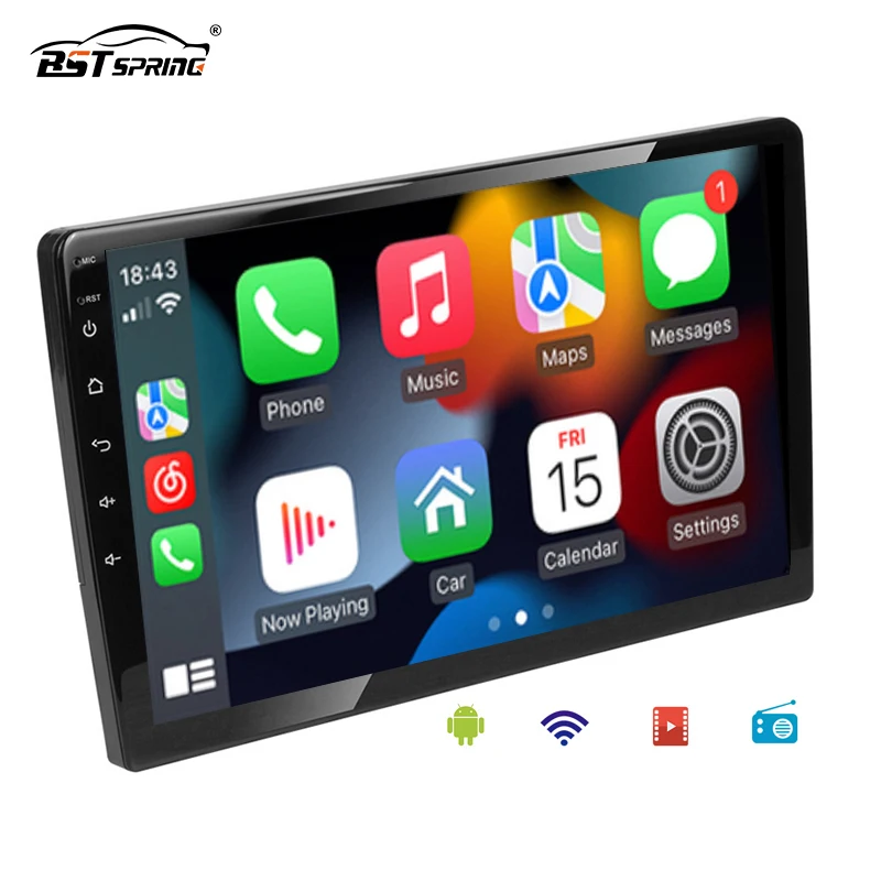 Bosstar 9 / 10 inch 2DIN double din Car Radio Car Stereo GPS Navigation For Universal Android Car DVD Audio Player