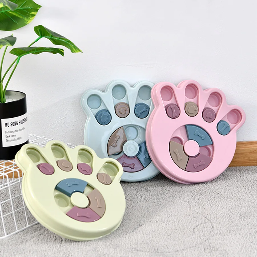 Dog Puzzle Toys Increase IQ Interactive Slow Dispensing Feeding Pet Dog Training Games Feeder