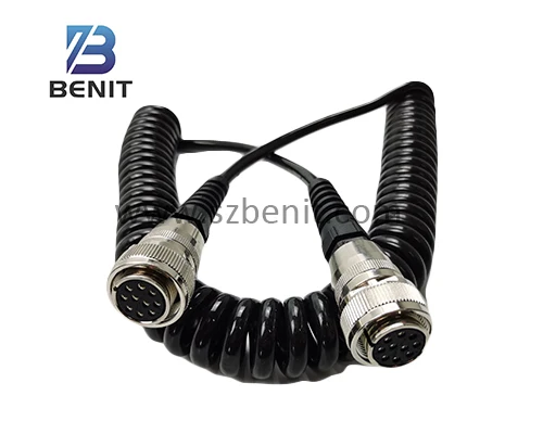 W1900 W2000 Depth control sensor cable helix with two screens 117833 Spiral line Road milling machine spare parts replacement