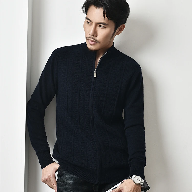 
luxury 100% pure cashmere warm men cardigans sweaters cardigans sweaters 