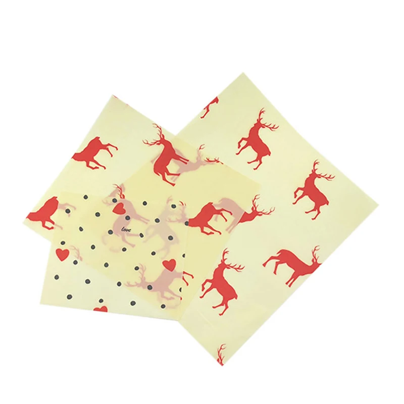 Пластиковые БЕСПЛАТНО Экологичные многоразовые пчелиный воск обертывания для хранения продуктов