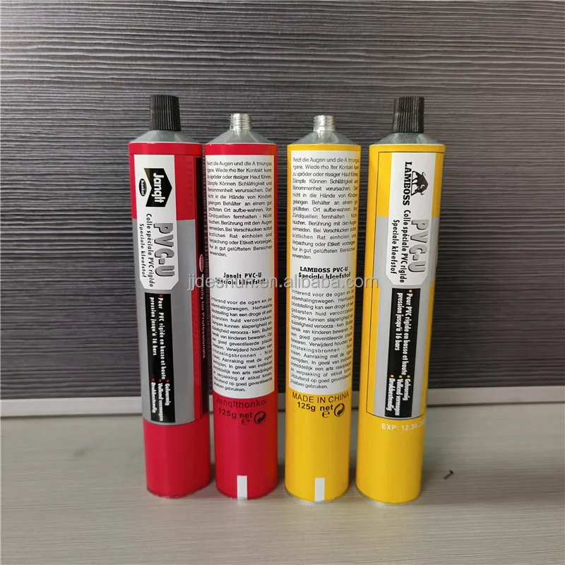 Food-grade Empty Customizable Squeezed Collapsible Metal Aluminum Tube