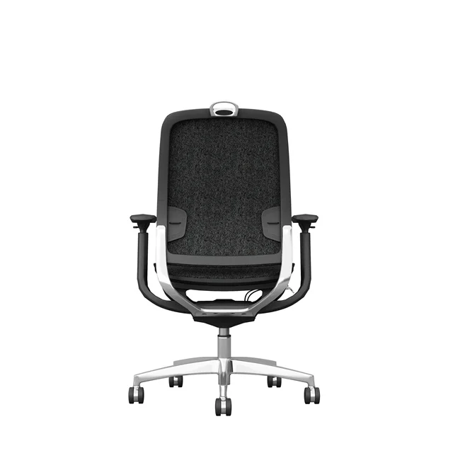 New Model HMS Modern Ergonomic Fabric Mesh Office Chair Fashion Design Low Back Pass American BIFMA certification