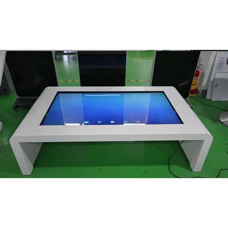 Индивидуальный OEM ODM 43 дюймов интерактивный Настольный дисплей сенсорный стол с поддержкой android window OPS