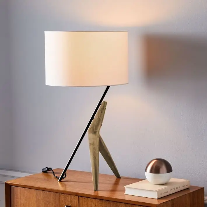 modern solid wood table lamp luxury living room bedroom study room model bedside decorative table lamp