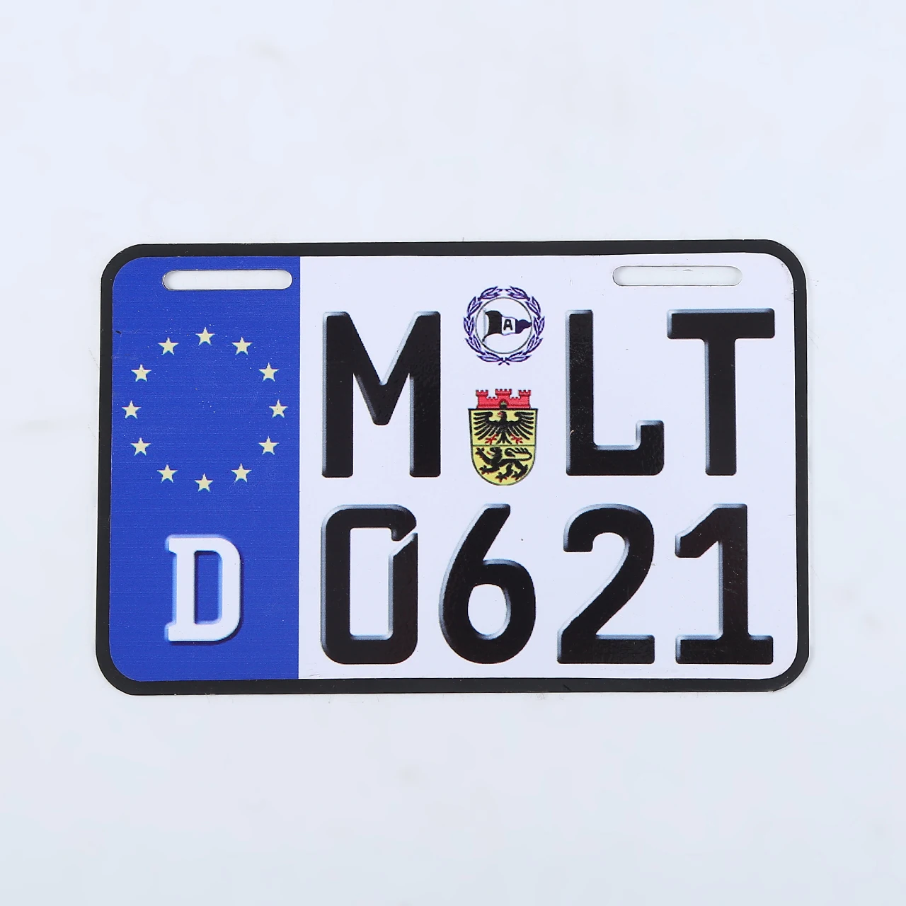 Оптовая продажа, автомобильный номерной знак, отражающий Европейский номерной знак с логотипом