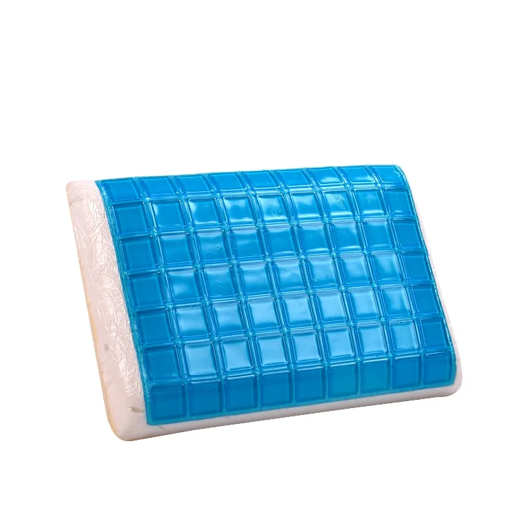 Silicone Gel Memory Foam Summer Cool Pillow For Cervical Vertebra Healing