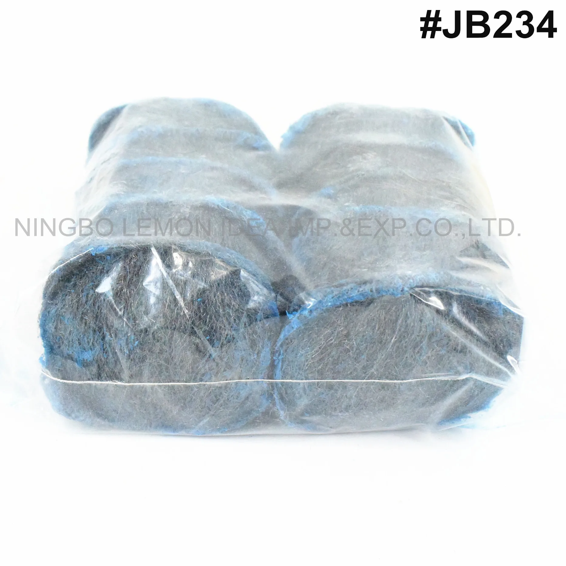 
10 PCS steel wool soap pads metal scouring cooktop cleaning disposable stain sponges box package 