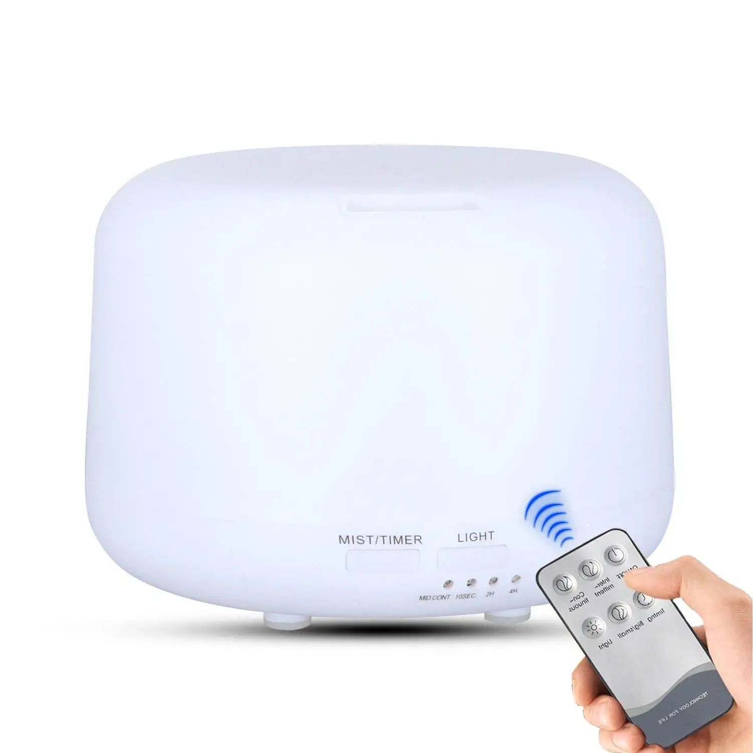 7 Colors Led 500ML Lamp Electric  Purifier Mini Ultrasonic Portable Air Cool Mist Humidifier Diffuser With Speaker