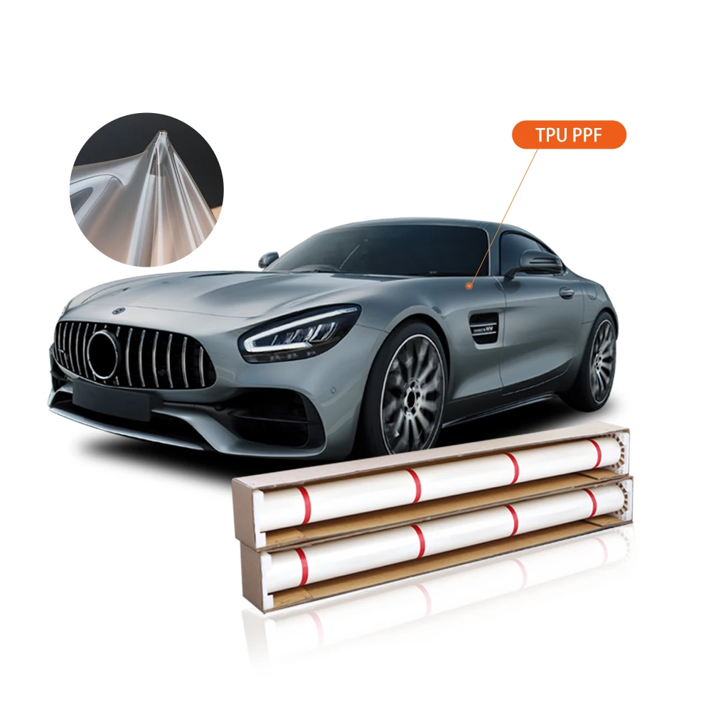 Ppf Anti Scratch Nano Auto TPU прозрачная глянцевая 6.5Mil автомобильная пленка для защиты краски PPF