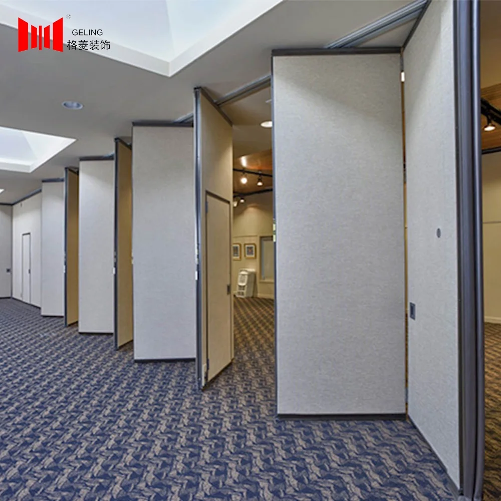 Custom conference room soundproof sliding folding partition conference room movable partition wall