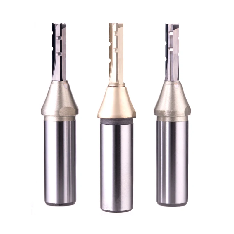 TCT Carbide 2 3-flute fluted milling cutter engraving bits, CNC wood router bits