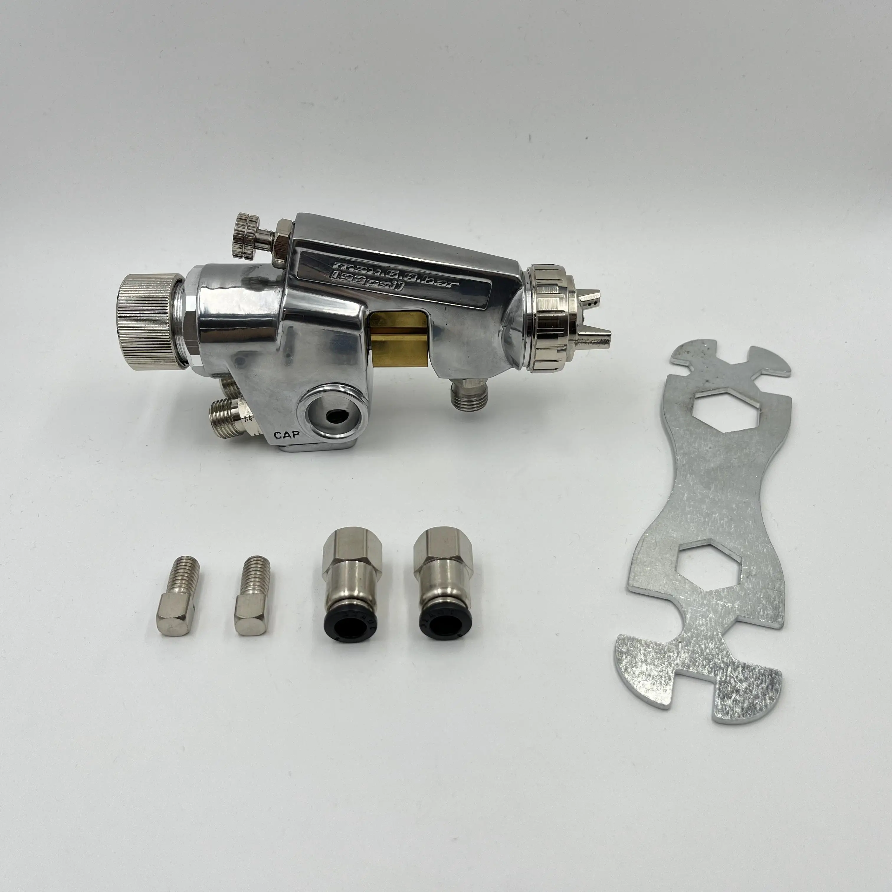 Automatic Power Air spray gun  1.2/1.5/2/2.5 mm nozzle high-efficiency  industrial hvlp atomizing pneumatic paint tool