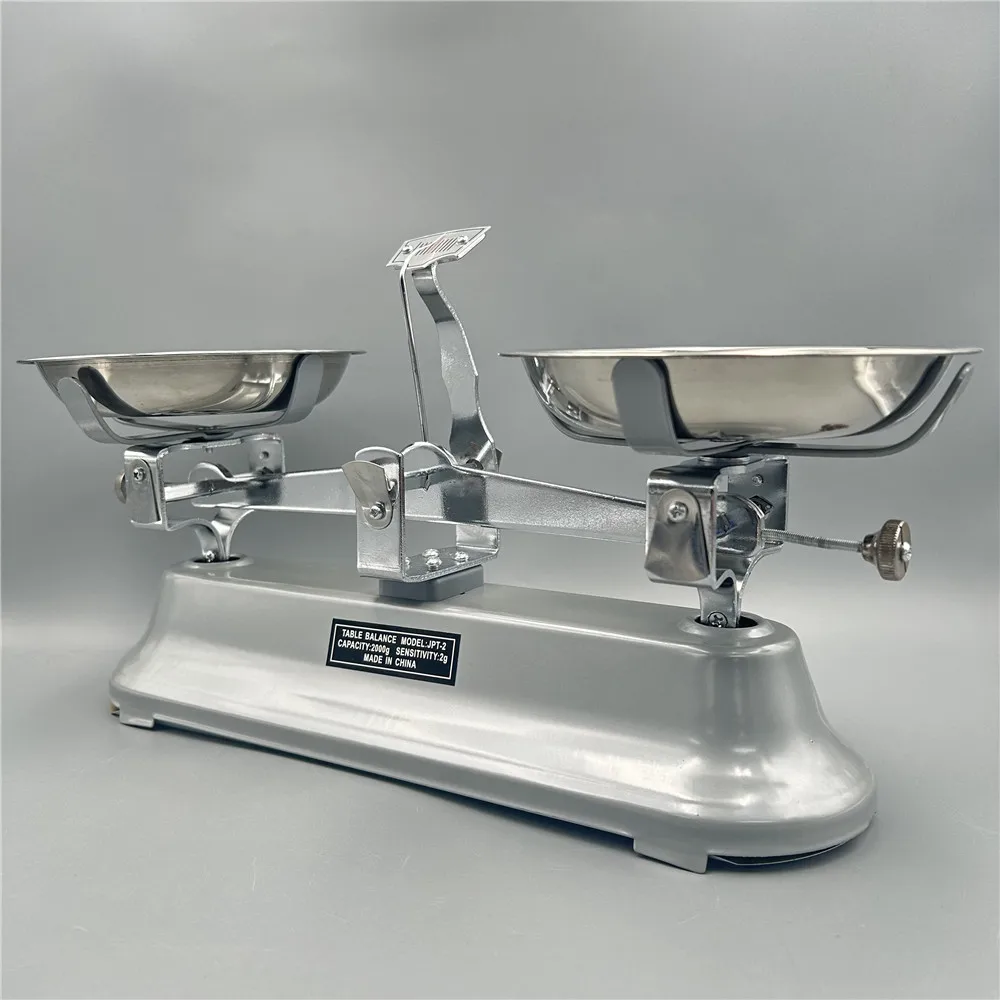 2000g/2g Tray Balance, Counter Balance, Mechanical Scale for Laboratory, School, Education