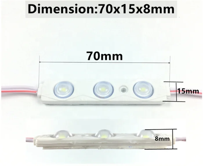  TTW низкая цена IP67 Высокое качество DC 12V 1 5 W 2835 супер яркий светодиодный модуль освещения mini LED ray