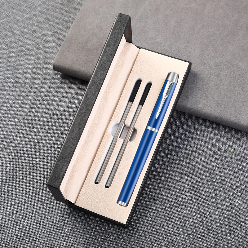 Luxury Promotional Ballpoint Pens Business Gift Set Metal Ball Pen with Custom Color and Logo