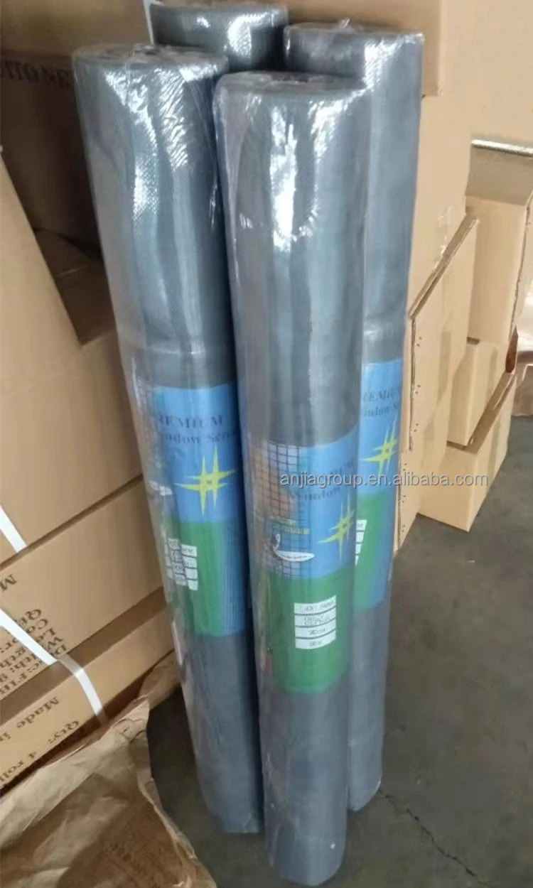 110g/m2 Fiberglass Window Screen 16*14 Mesh Fiberglass Mosquito Wire Mesh Screen