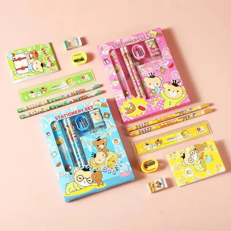 High Quality School Supplies Back To School Stationery Wholesale Office Stationery Set Kid Stationery School Supplies Wholesale