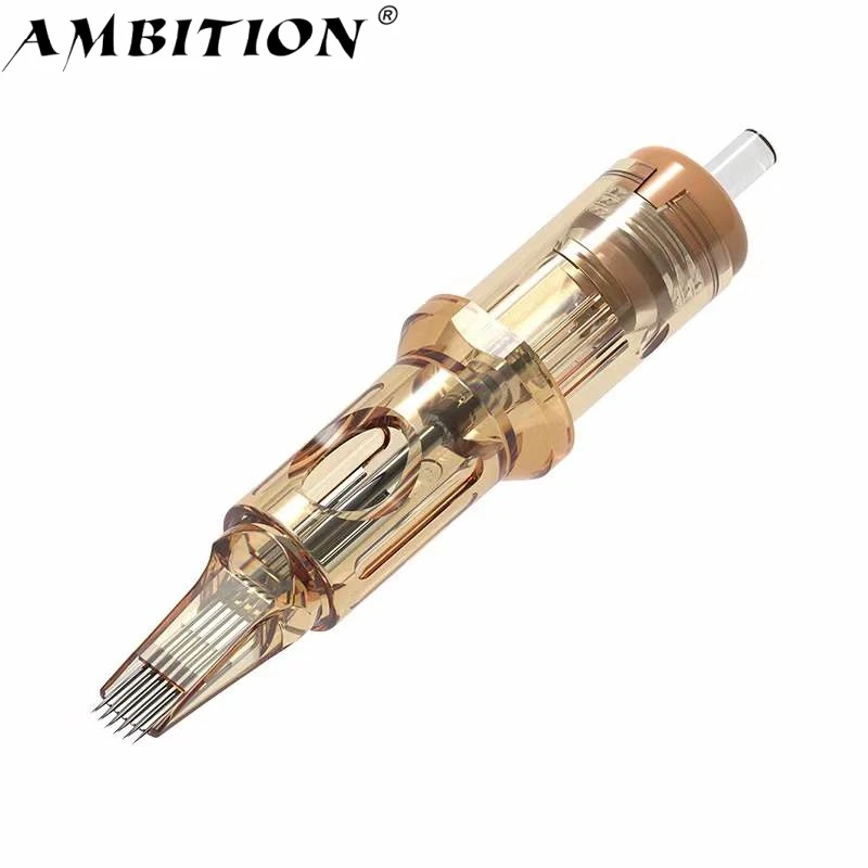 Ambition Premium 1rl 3rl 5rl 7rl 9rl 11rl Tattoo Needles Disposable RL RM M1 RS Tattoo Cartridge for Permanent Makeup