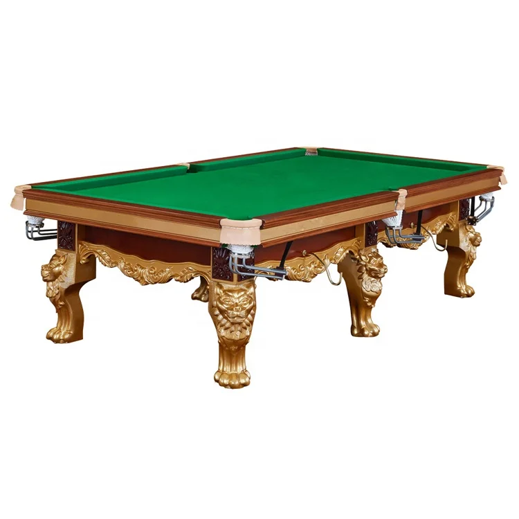 Konford Quality Aristocratic Temperament Custom 9ft 8ft 10ft Snooker Solid Wooden Leg Carving Luxury Fashion Billiard Pool Table