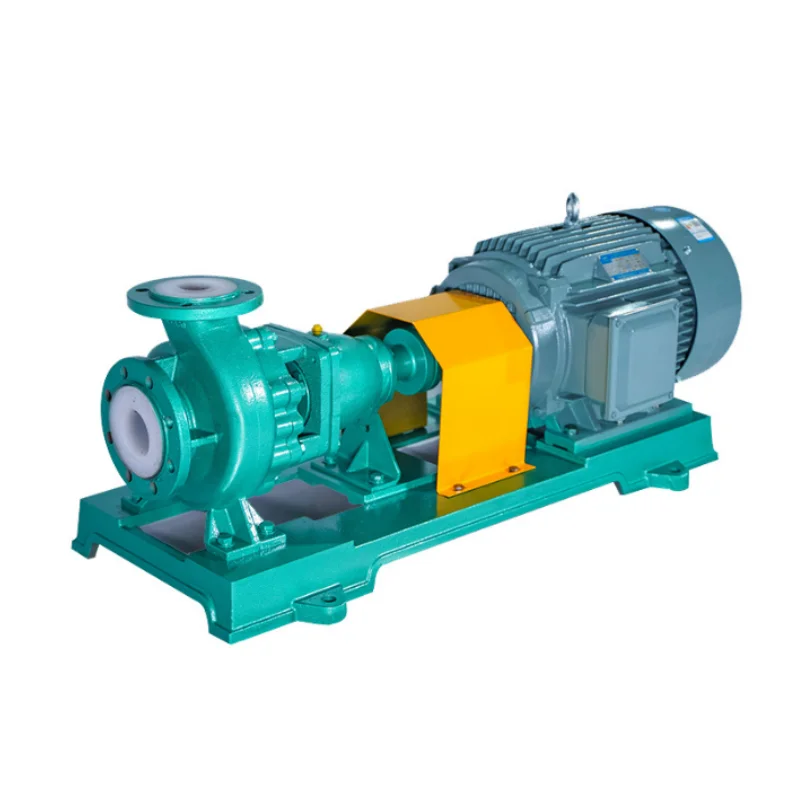 IHF Electric Fluoroplastic Chemical Centrifugal Pump Corrosion Resistant Acid Alkali Acetic Acid Transportation Organic Acids