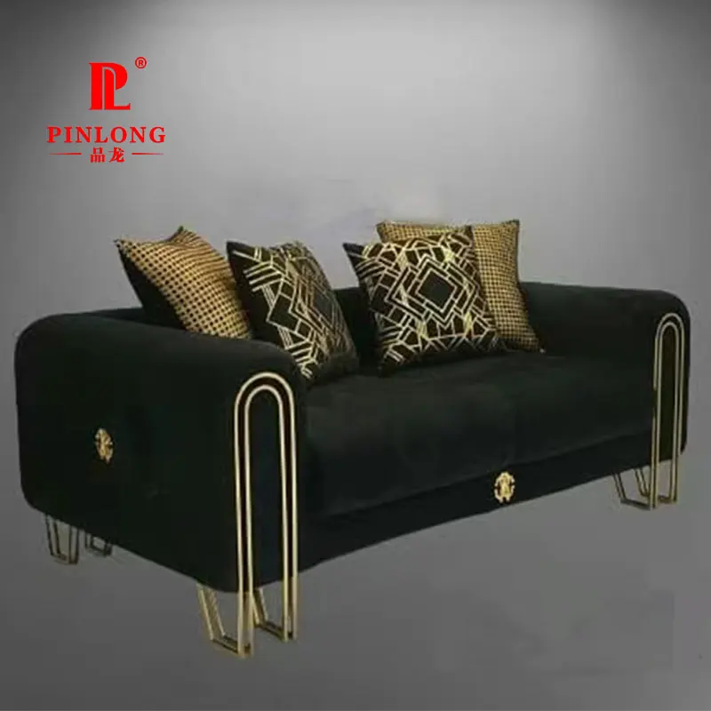 Pinlong Modern Design Upholstery Hardware Accessories Metal Sofa Legs With Armrest Frame