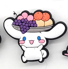 kawaii accessories Charms for Clog Sandals Cinnamoroll Shoe Decoration DIY Shoes Pins for Boy Girl Teen