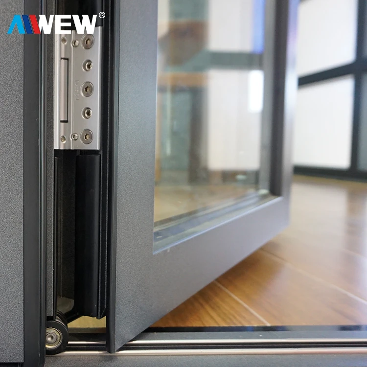 Alwew Factory Price Cheap Accordion Folding Windows and Doors Design Philippines