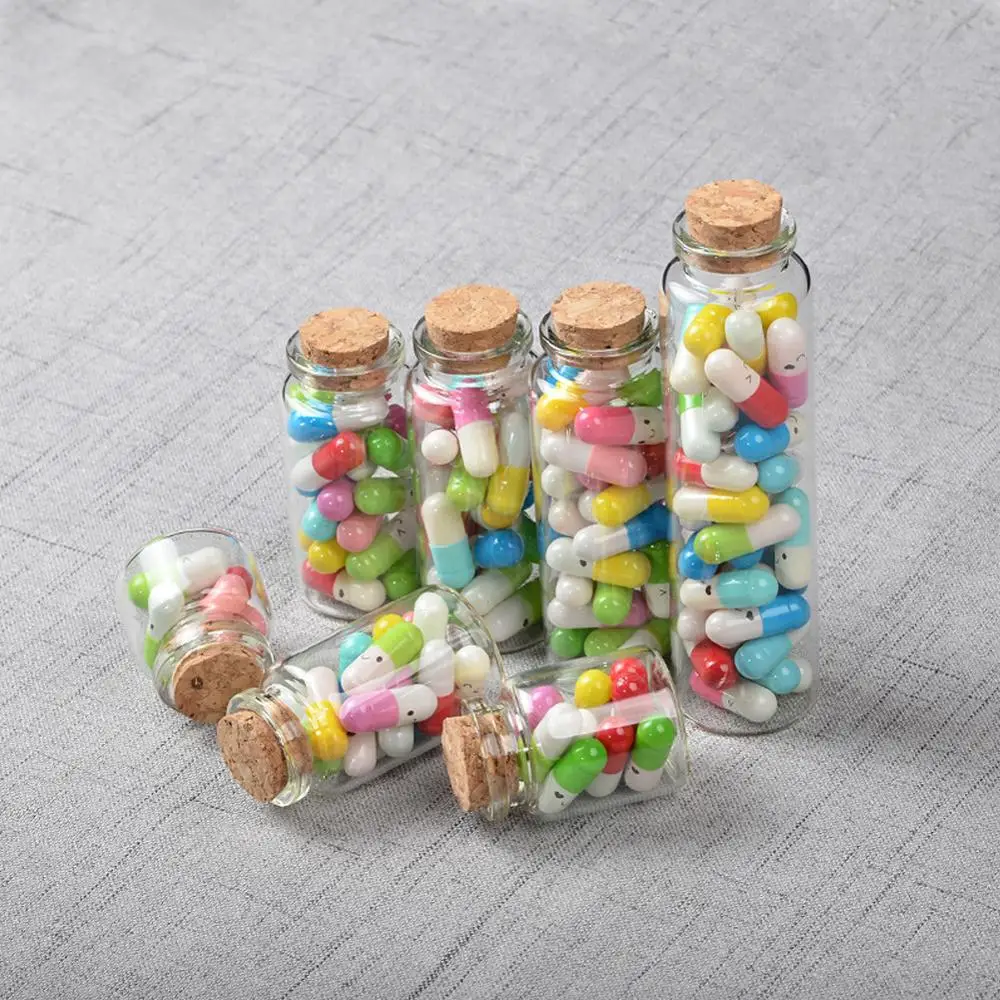  Стеклянные бутылки с пробкой 10 мл 15 20 25 30 40