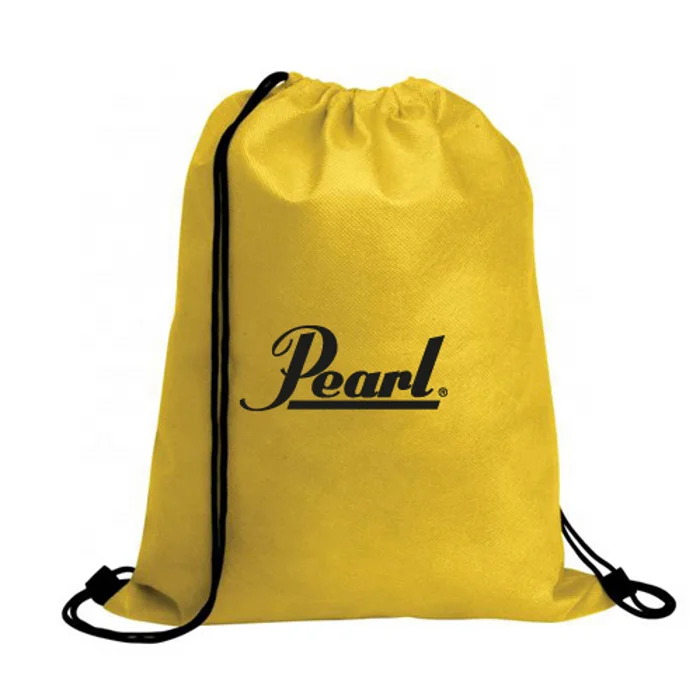 custom logo printed fashion style Non-Woven fabric cheap quality drawstring gym bag,polyester drawstring backpack