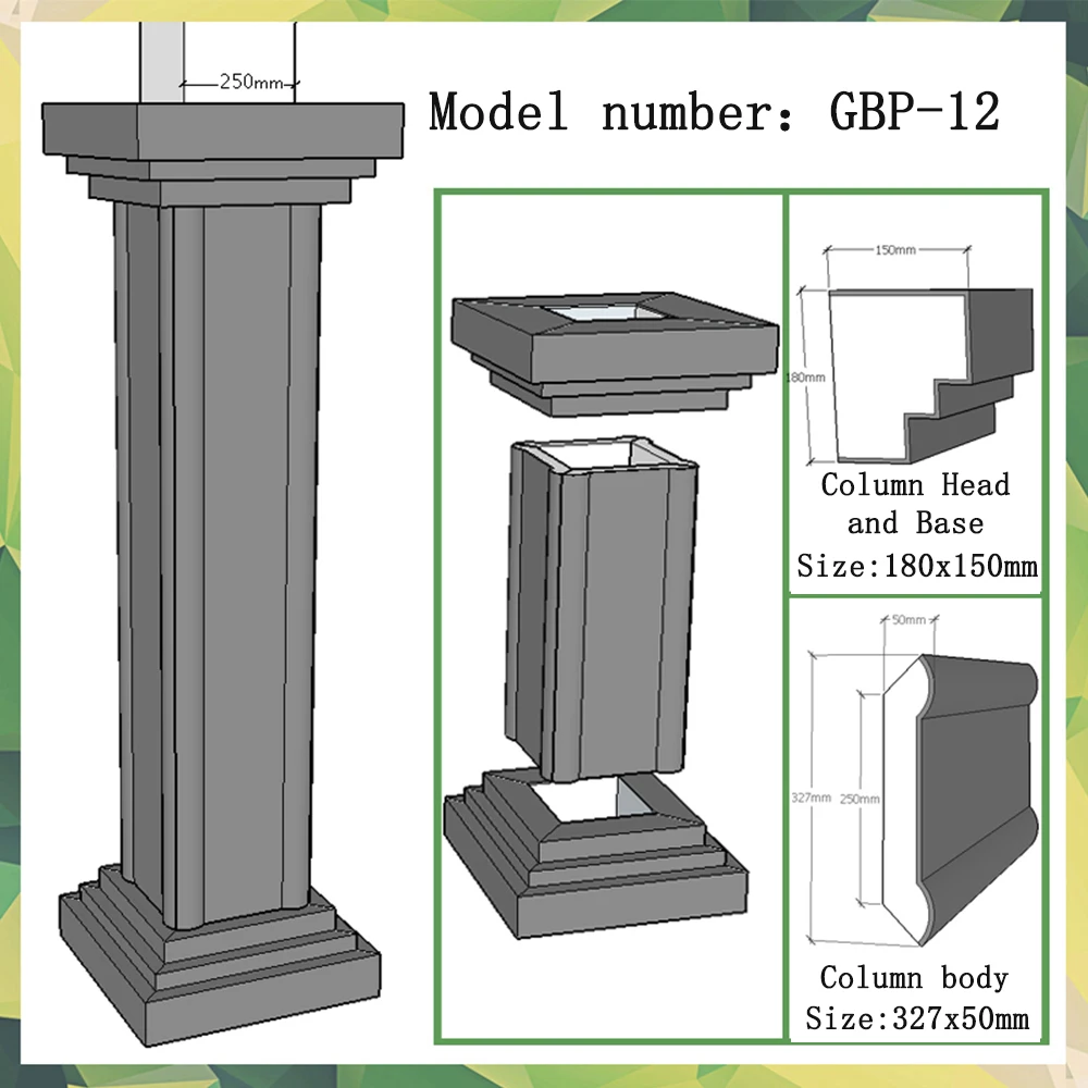 EPS Square Column