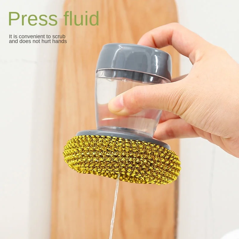 Горшок для чистки ручной работы, автоматический моющий горшок для кухни, бытовая многофункциональная щетка для чистки, посуда