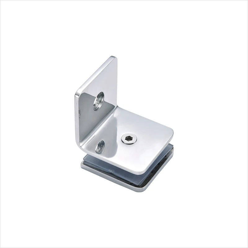 China manufacturer high quality Table Adjustable Stainless Steel Glass Clamps 90 degree Glass Holding Clips Fitting Corner Clamp