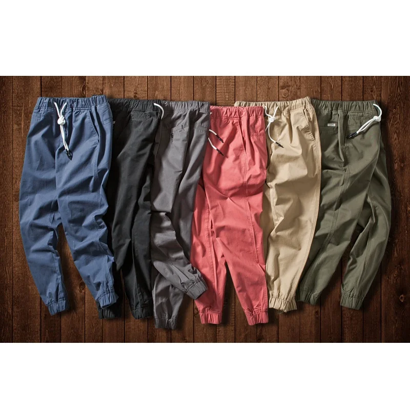 Мужские брюки, товары для мужчин, мужские джоггеры, разноцветные повседневные брюки, однотонные хлопковые брюки Чино для мужчин