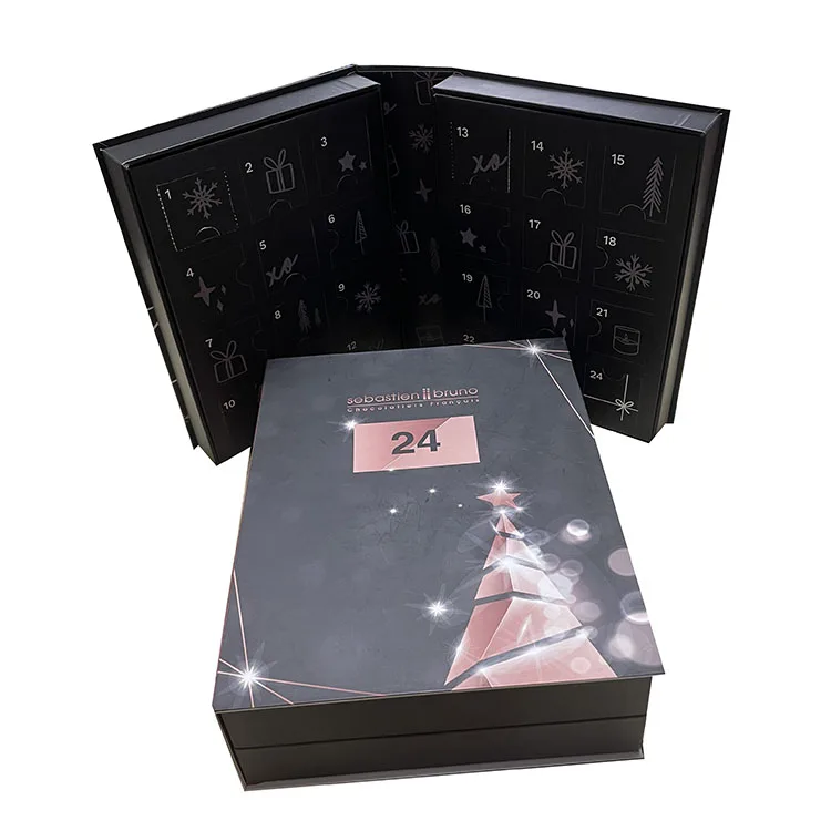 luxury handmade empty advent christmas calendars with blister