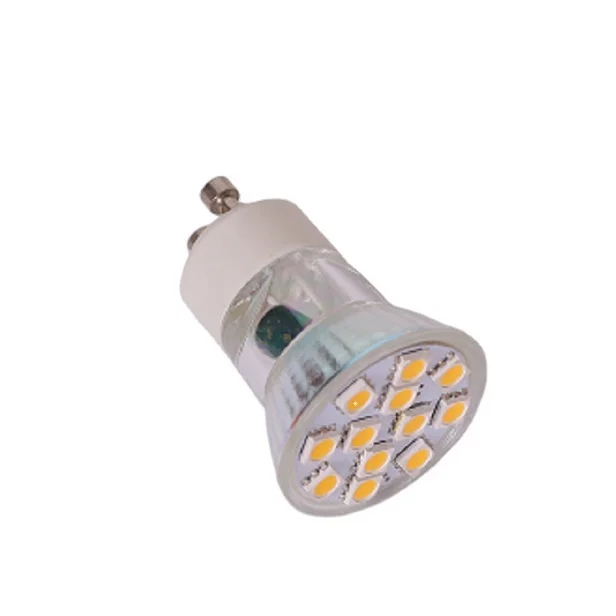 12pcs SMD2835 2w 35mm gu10 mini led 12v 24v 230v gu10 led bulb gu10 led spotlight