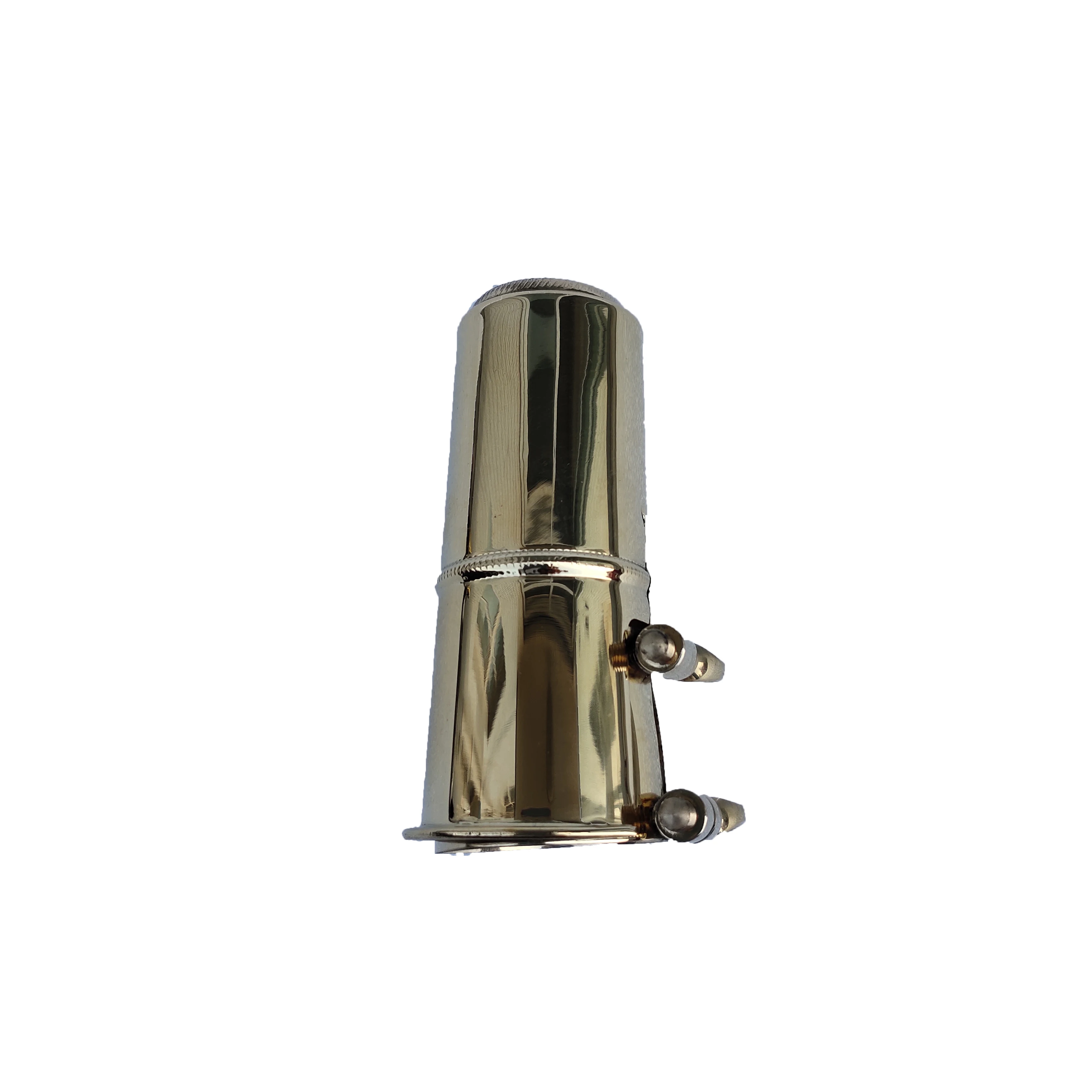 Ligature and cap for alto saxophone