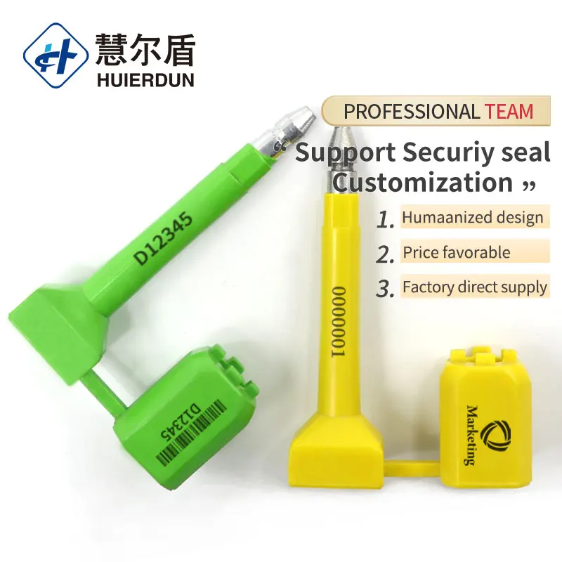 HED-BS106 shipping container door lock high security factory price metal seal bolt seals