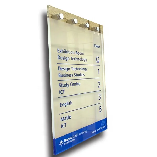 plexiglass logo block acrylic  display print engraved acrylic Signboard